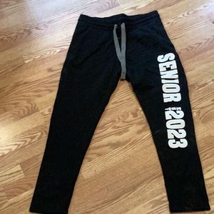 Black sweatpants (classof2023)